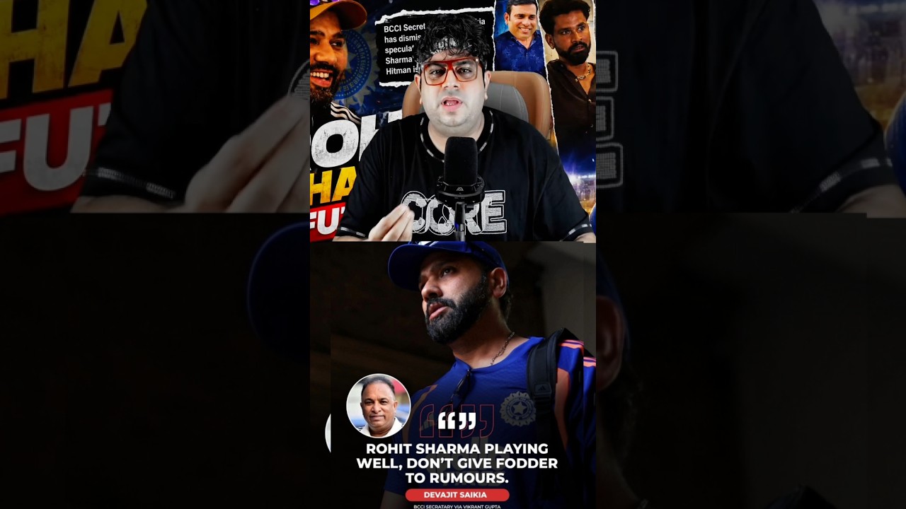 Devajit Saikia Interview 😊#devajitsaikia #interview #rohitsharma #cricket #shortvideo #viral