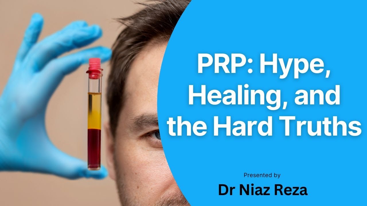 Platelet-Rich Plasma (PRP): Hype Healing and the Hard Truths