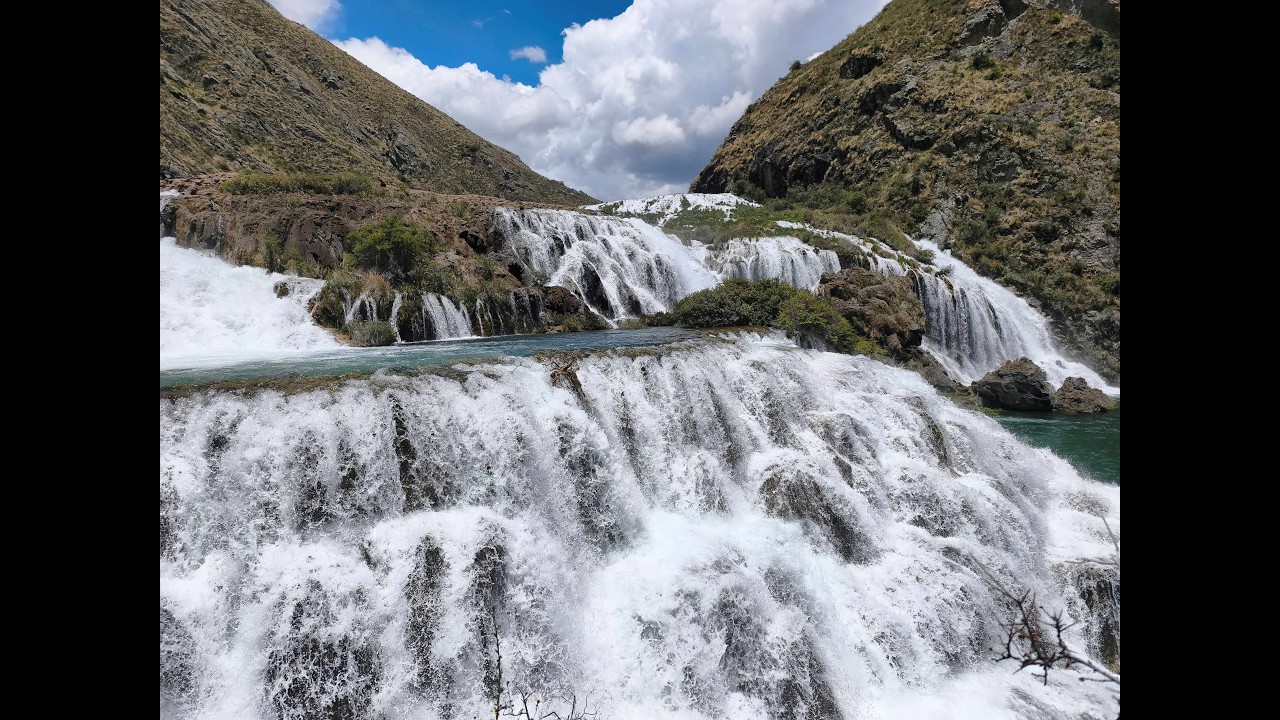 COMO SE VE LAS CATARATAS DE HUANCAYA EN ESTAS FECHAS