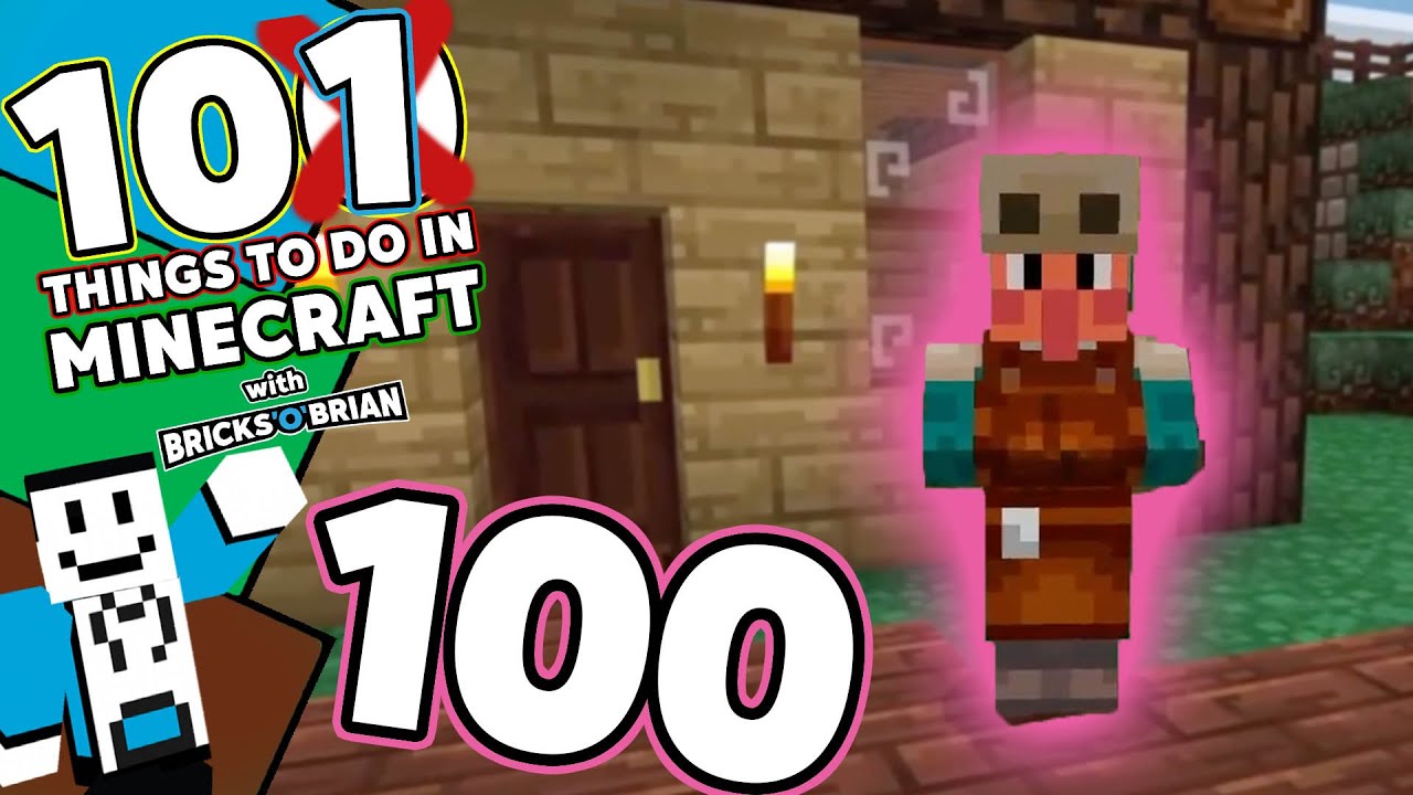 Make a Villager Home! - 101 Things to do in Minecraft with Bricks 'O' Brian