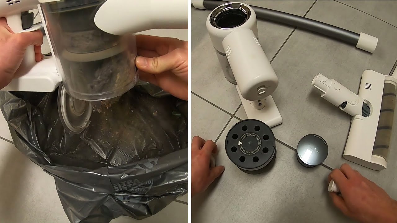 Dreame V10 V11 V9  How To Clean filter vaccum - nettoyage filtre aspirateur XIAOMI T20 Mijia