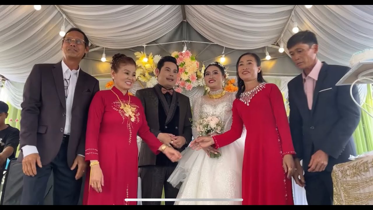 Nay 21/12 Đi Đám cưới anh NS cvvc BÙI TRUNG ĐẲNG qua bên nhà gái ở Đông Hải Bạc Liêu