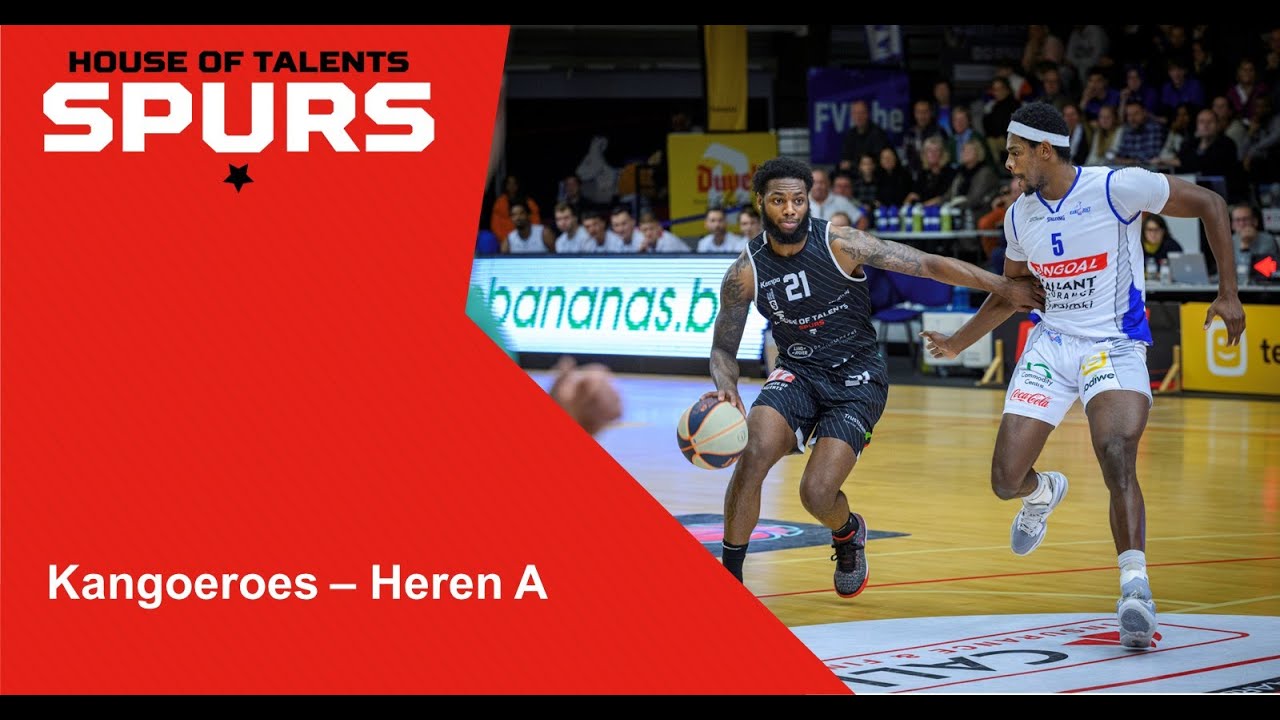 Kortrijk Spurs S24M05: Full Game Kangoeroes Basket Mechelen - House of Talents Spurs Kortrijk