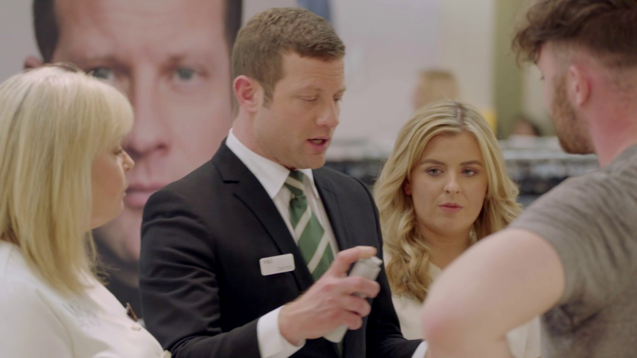 Dermot O'Leary hits the shop floor with his new M&S grooming range