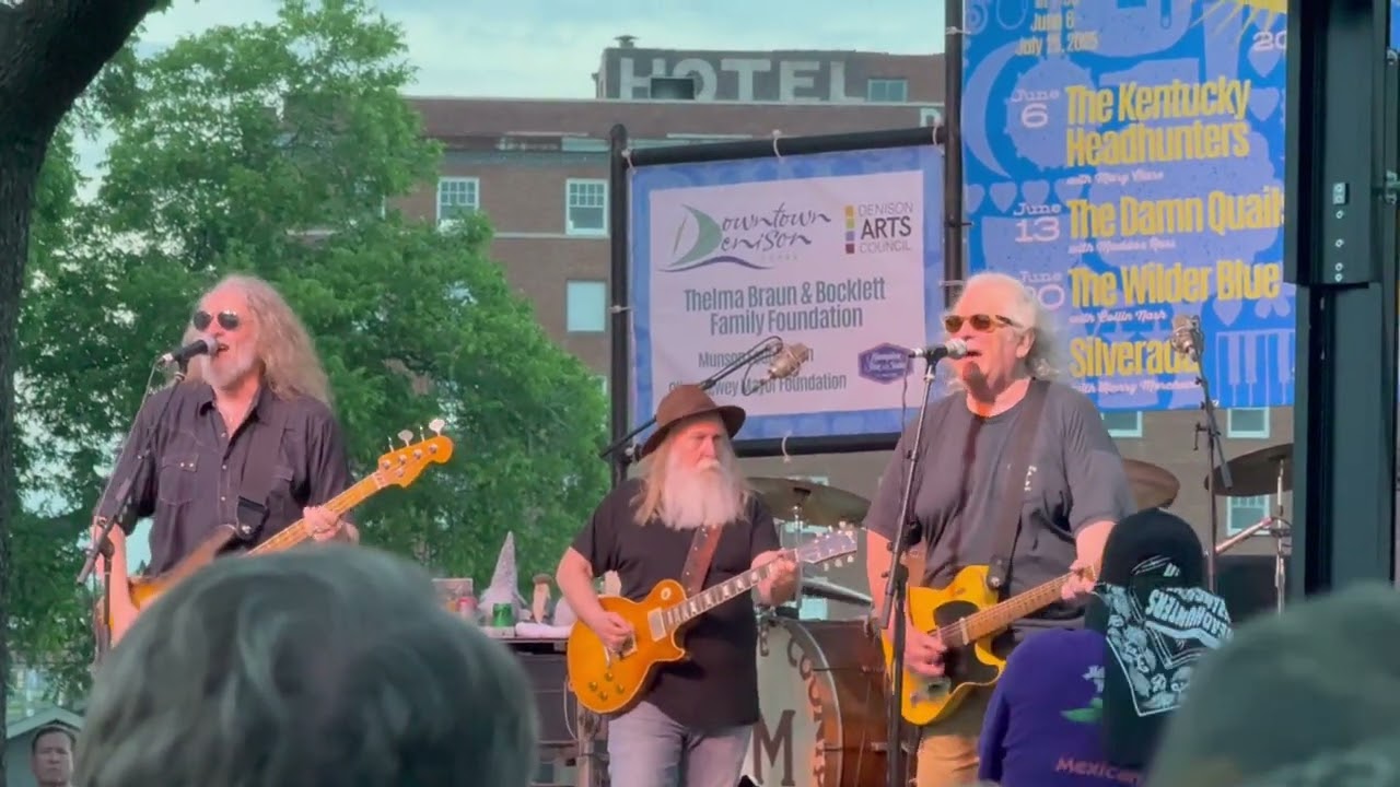 The Kentucky Headhunters starts off the Music on Main Concerts in Dennison, Texas June 6, 2025.
