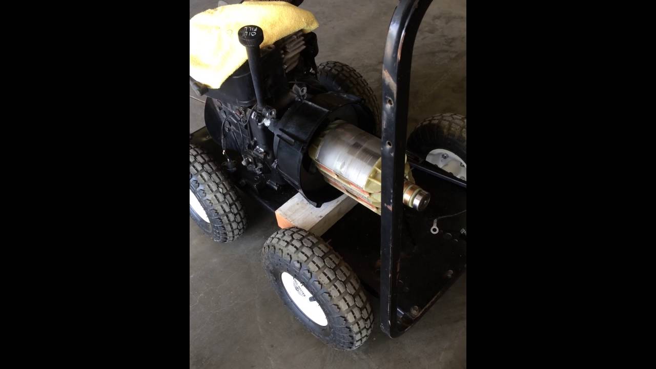How to remove a generator from a crankshaft