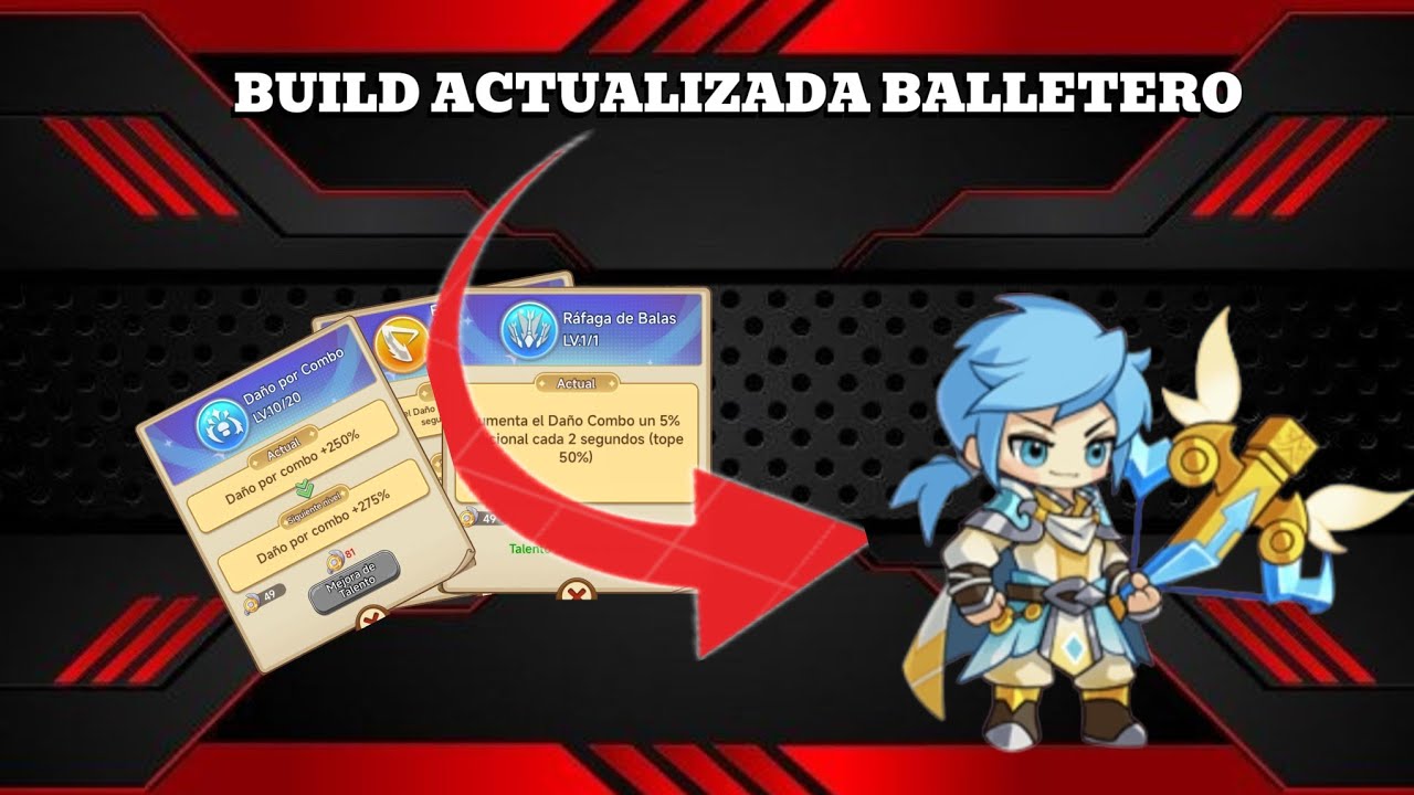 GUIA ACTUALIZADA PARA LA CLASE DE BALLESTERO / LEGEND OF MUSHROOM / Kaido