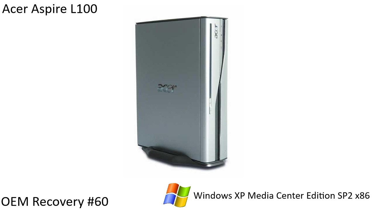 OEM Recovery #60 - Acer Aspire L100