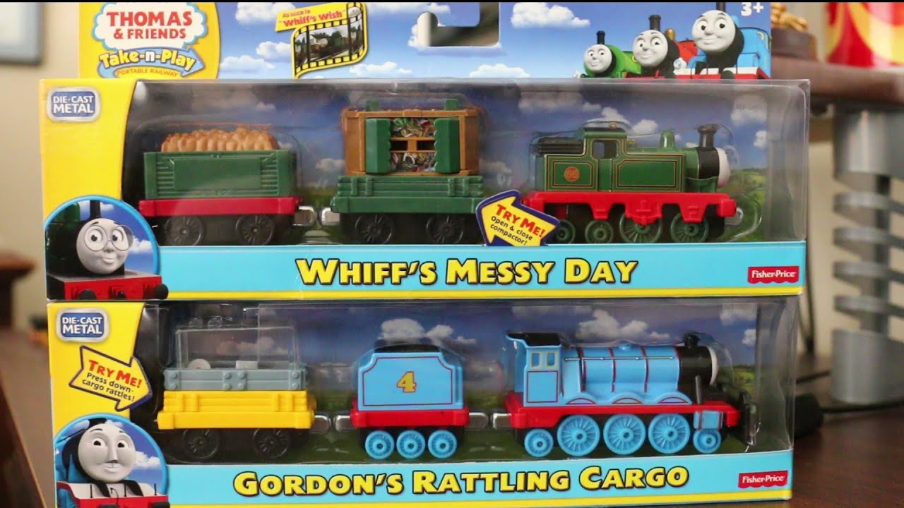 Thomas Take N Play: Gordon's Rattling Cargo & Whiff's Messy Day