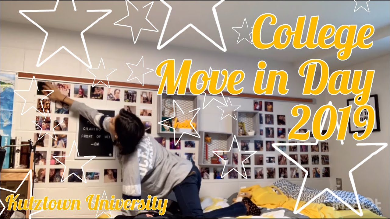 College move in day vlog 2019 |kutztown University| (freshman year)