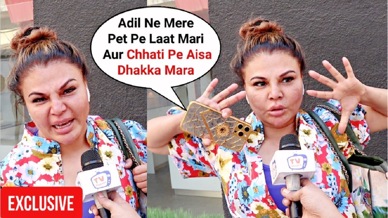 Rakhi Sawant Burst Into Tears - Exclusive Interview After Exposing Adil Khan Girlfriend With Proof