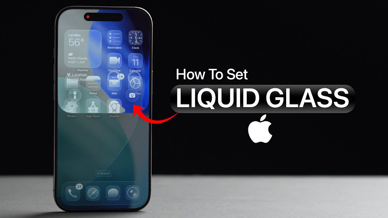 Jak ustawić ikonę Liquid Glass na iPhonie (iOS 26)?