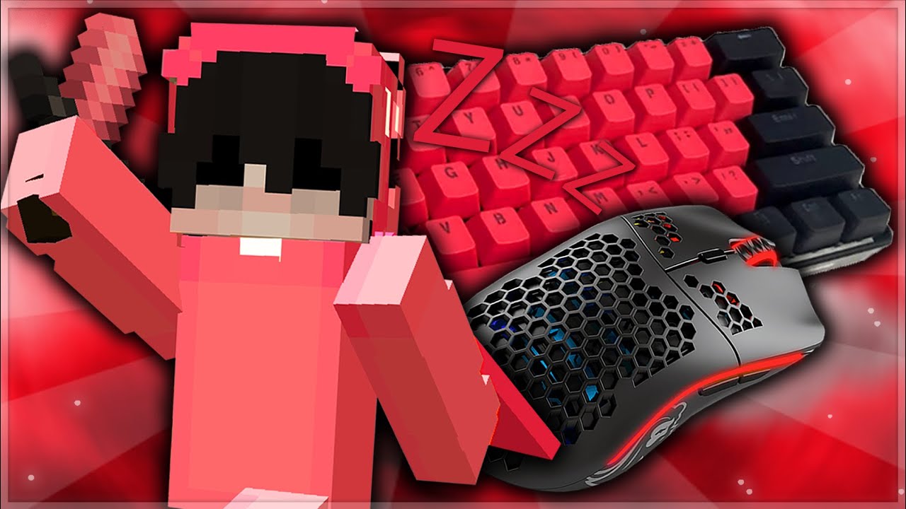 [30 MINUTES] Sleepy😴LoFi Mechanical Keyboard & Mouse Sounds ASMR Minecraft Gameplay!