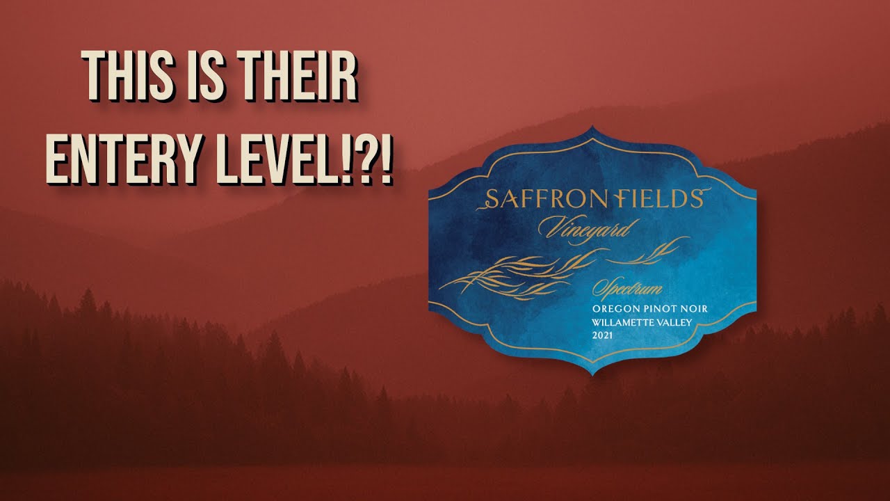 Saffron Fields Spectrum Willamette Valley Pinot Noir 2021 | The Clone Wars w/ Adam Wolf!