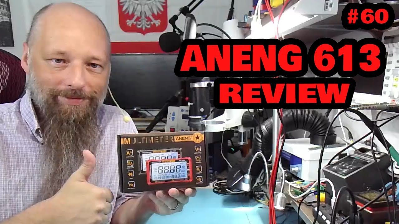 #60 | Aneng 613 Multimeter Review