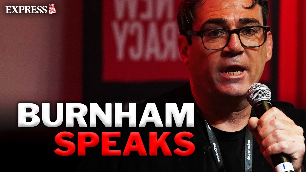 Andy Burnham delivers speech as path cleared for Parliament return