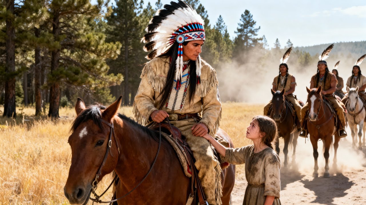 They Hung My Mom On A Tree, Save Her!” The Little Girl Begged A Lakota Warrior—Then 99 Warriors Came