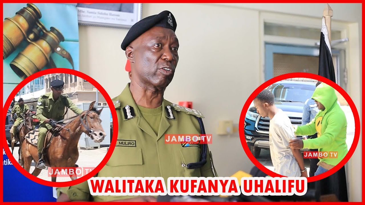 POLISI WAFUNGUKA MAUAJI YA VIJANA WAWILI VINGUNGUTI/ALIYE MUUA MWANAJESHI AKAMATWA...