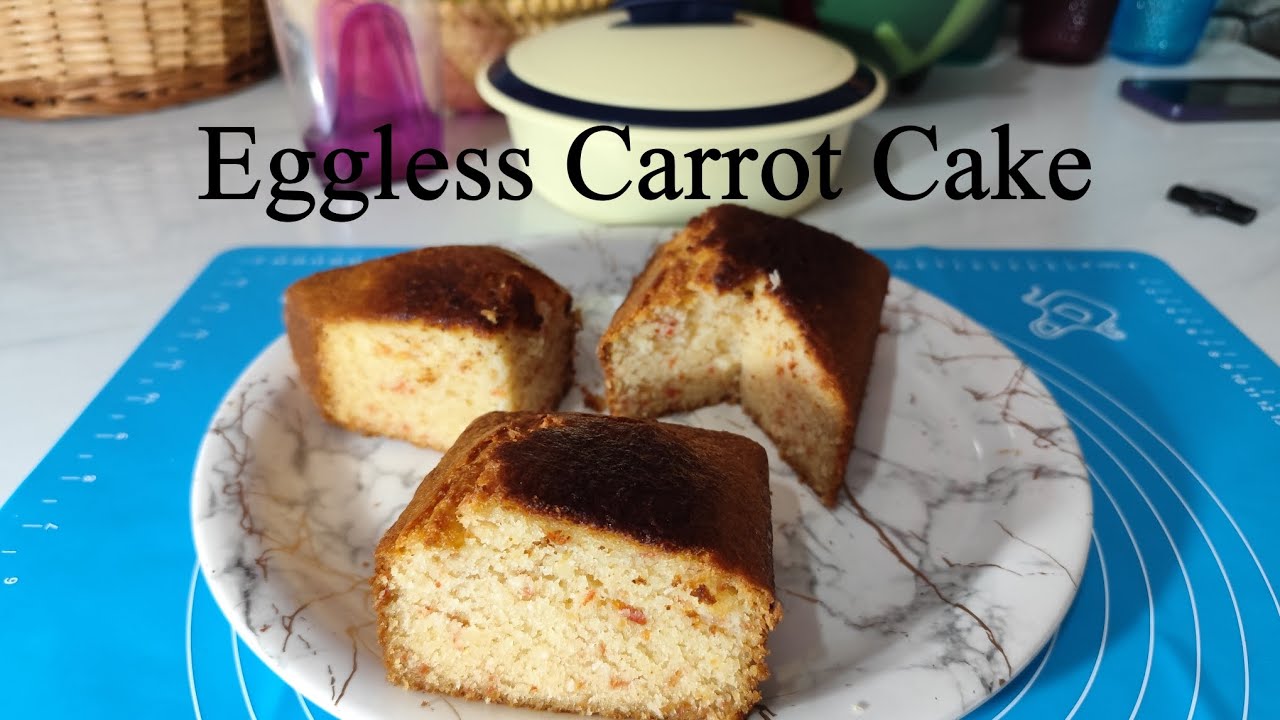 Merlyn's Magical Recipes - Eggless Carrot Cake | बिन अंड्याचा गाजर केक 