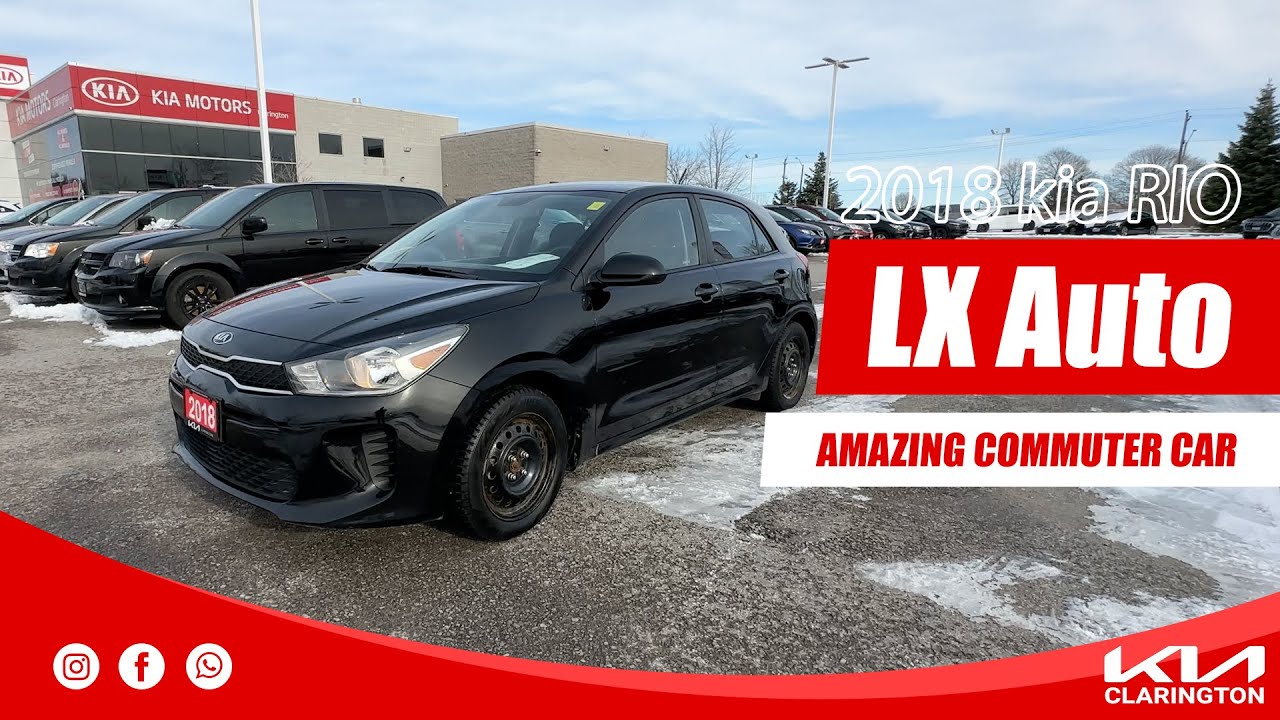 2018 Kia Rio LX Hatchback | Fantastic Commuter Car | Walkaround at Clarington Kia