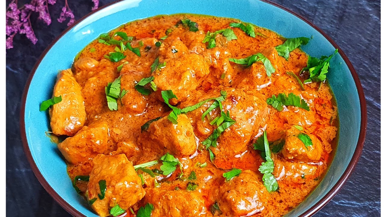 Chicken Korma Rezept/ Hähnchen  Curry۔