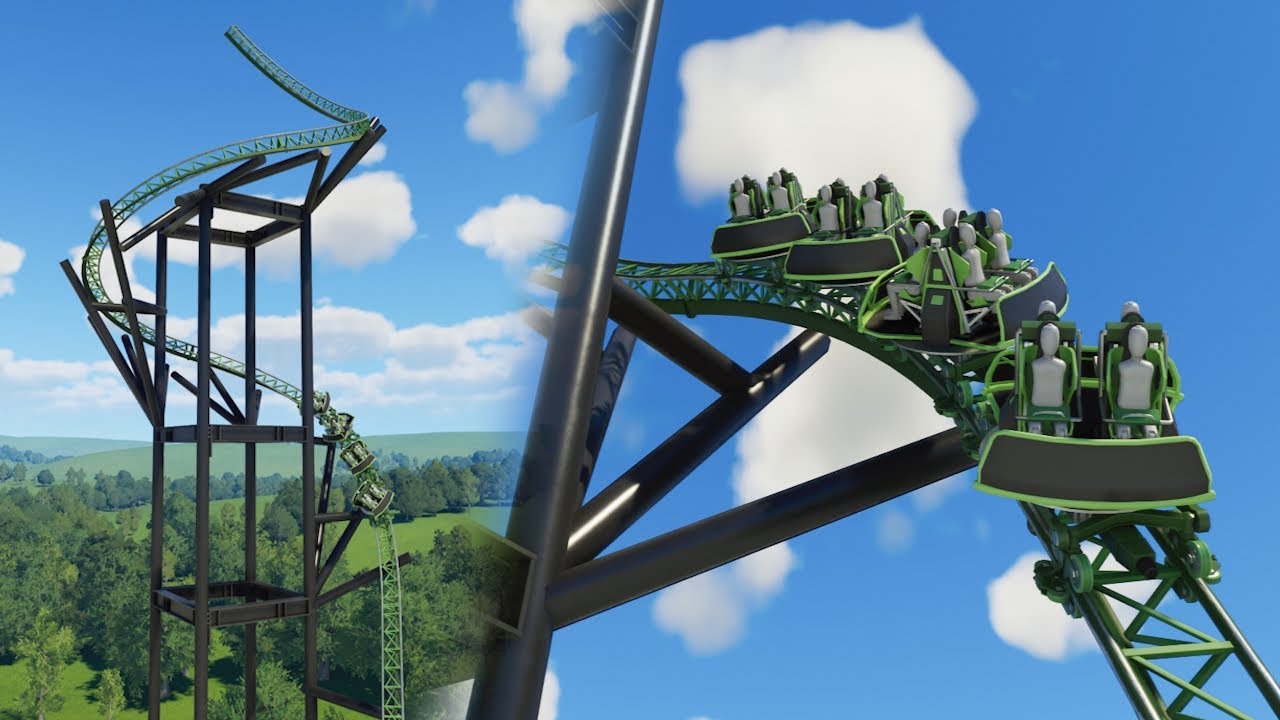 Six Flags Great Adventure 2027 Roller Coaster Prediction (Mack Giga Tower) - Planet Coaster 2