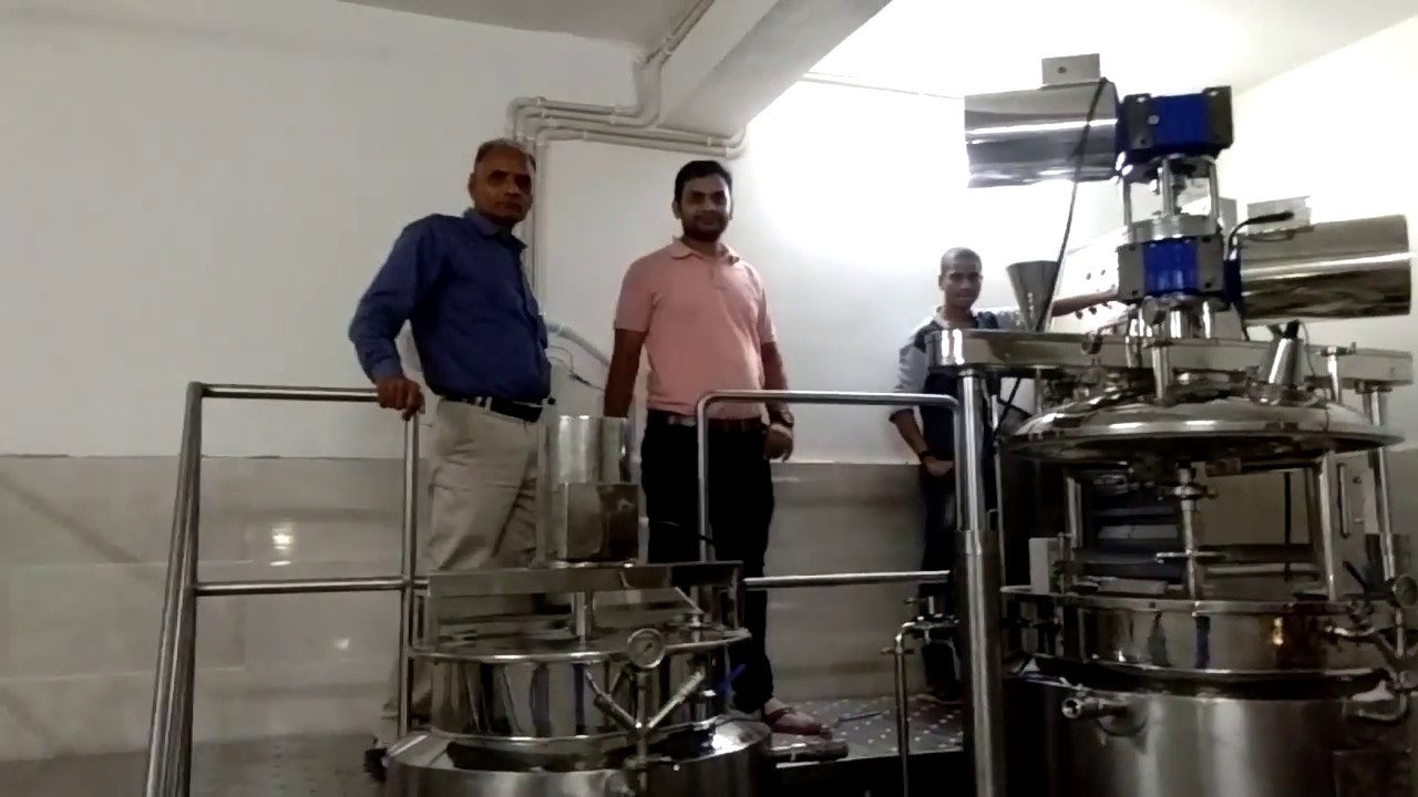 300Kg Automatic Toothpaste Manufacturing Plant