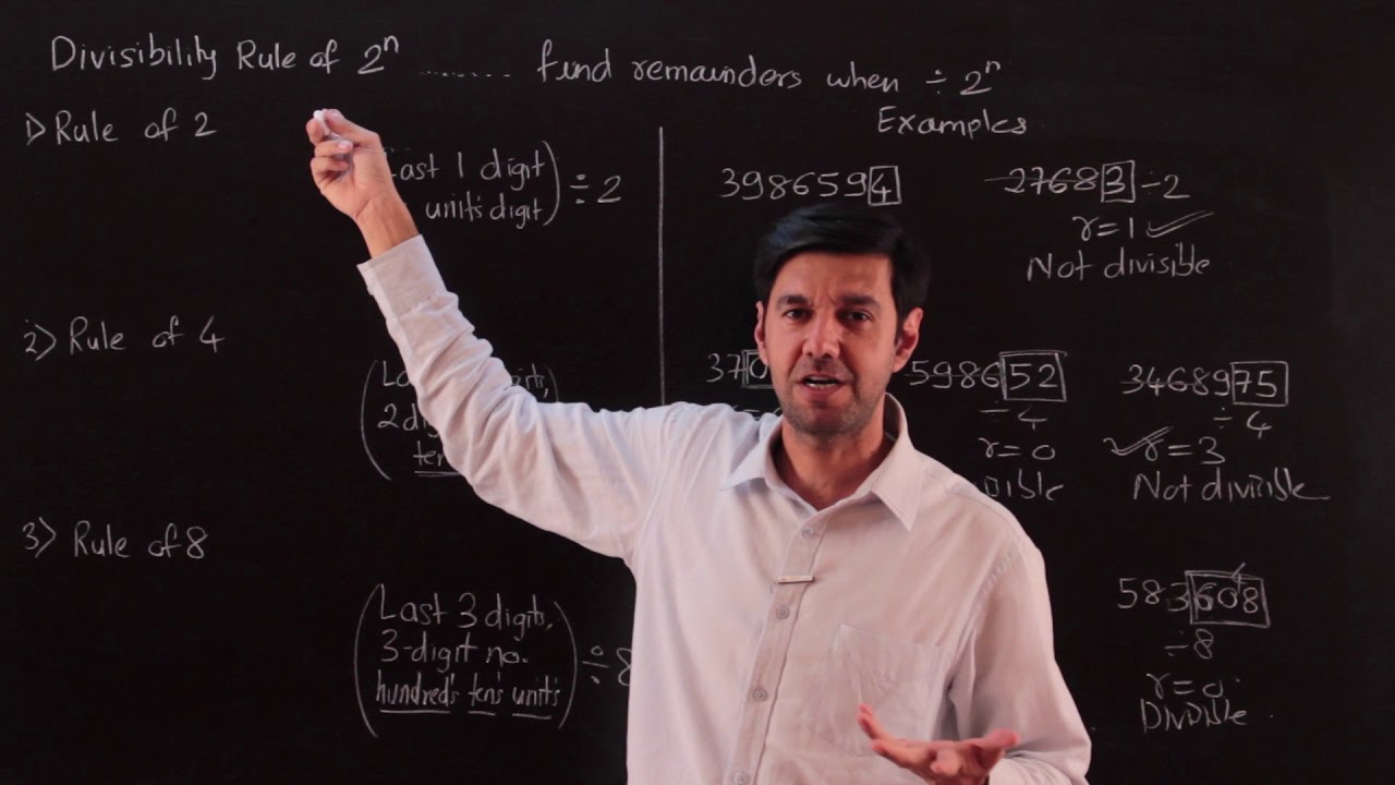 Divisibility Rules 1