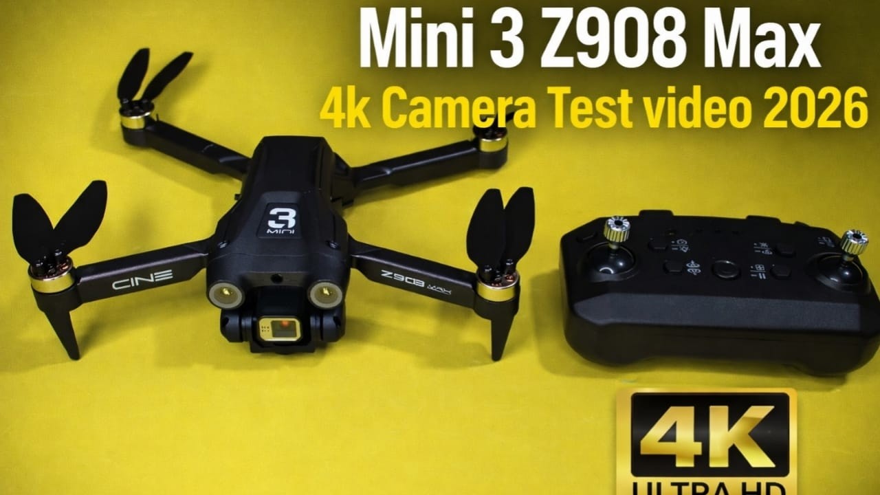 Z908 Max Mini Drone 4K Camera Test 2026 🔥 গরীবের Best Budget Drone? Full Review & Fly Test Bangla
