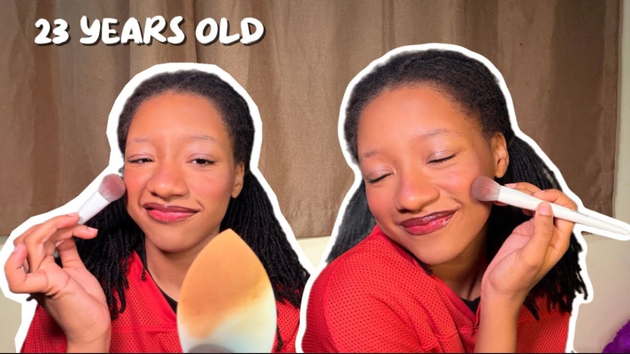 My First Time Wearing Makeup EVER AT 23 yrs old