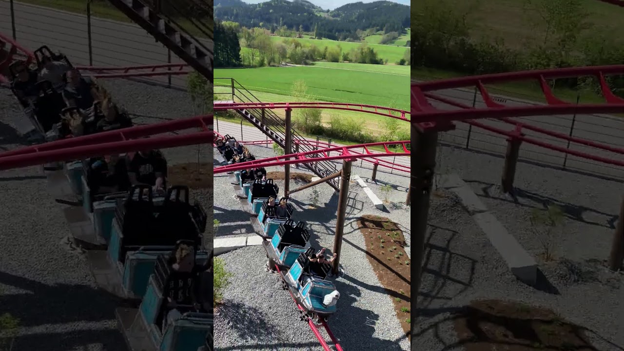 Eulenblitz im Edelwies - BESTE Achterbahn in Bayern? 