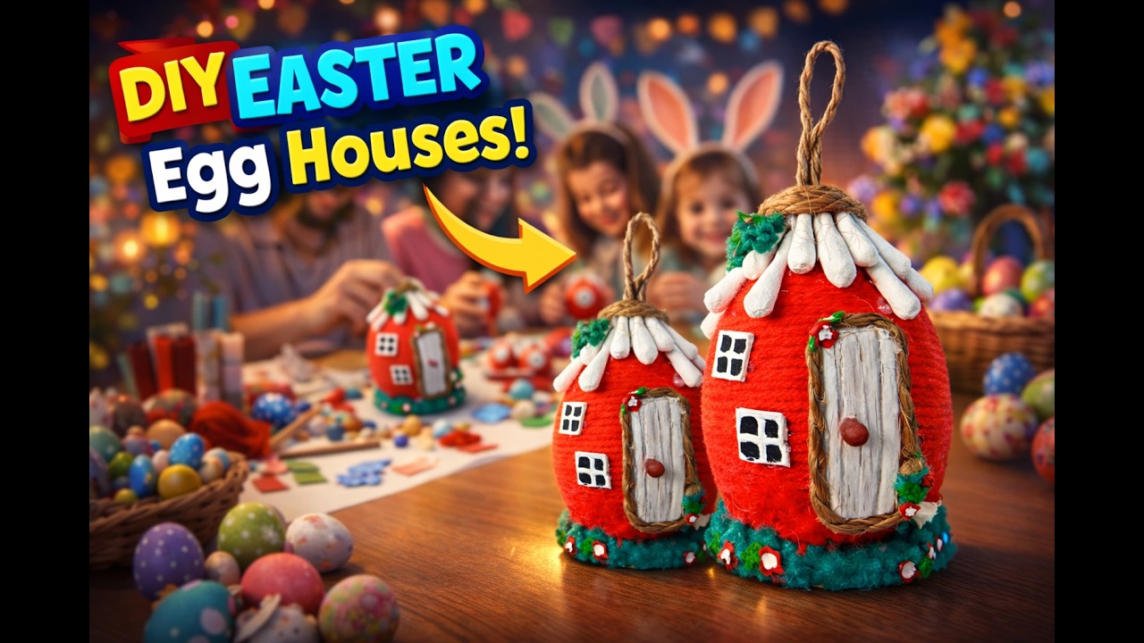 Easy Easter Egg Craft idea 🥚 | DIY Easter Decoration 2026