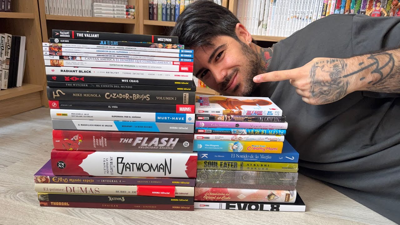 3&ordf; TANDA DE NOVEDADES DE AGOSTO | BATWOMAN, THE FLASH, SOUL EATER, CREAMY MAMI, NATIVOS, SUPERMAN...