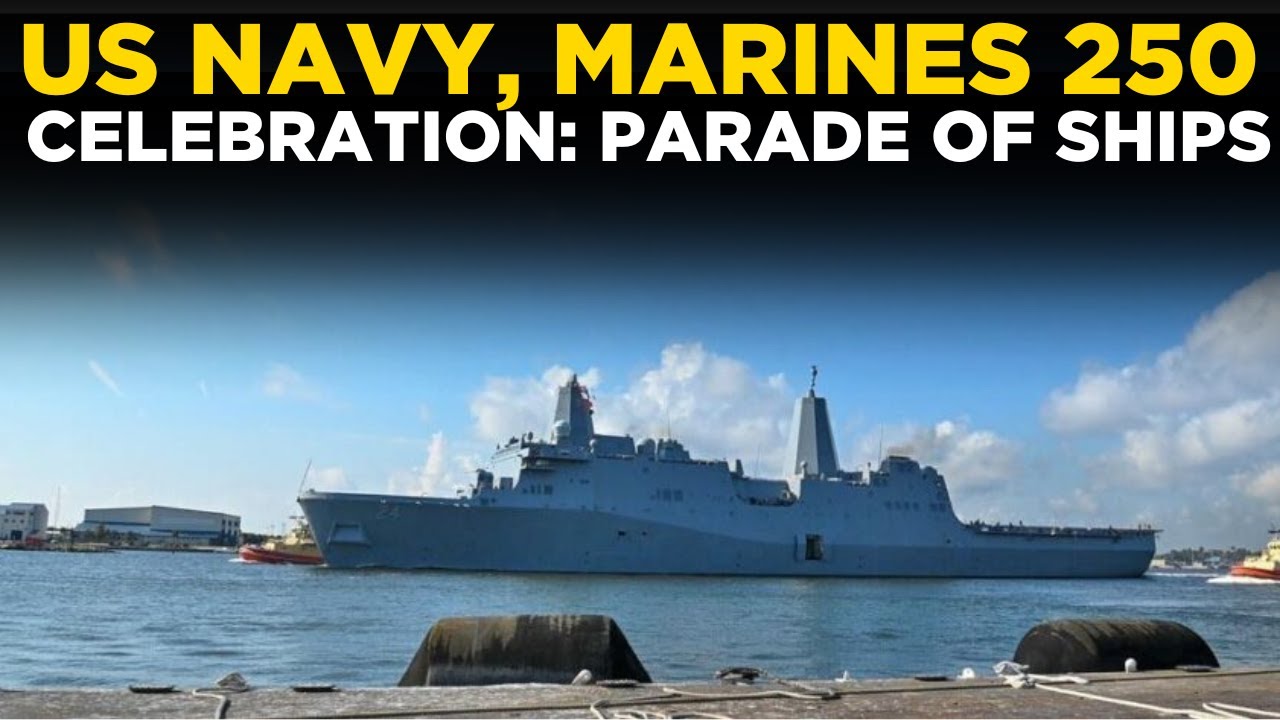 US News LIVE: President Trump Marks US Navy’s 250th Birthday | Trump Latest News | USA