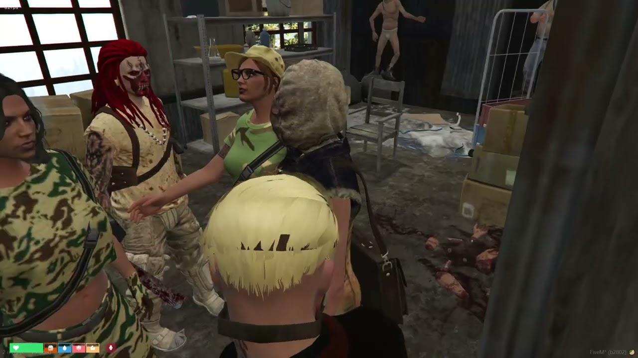 Les Altruistes, Fin de scene avec deux chasseuses.(Baylife)
