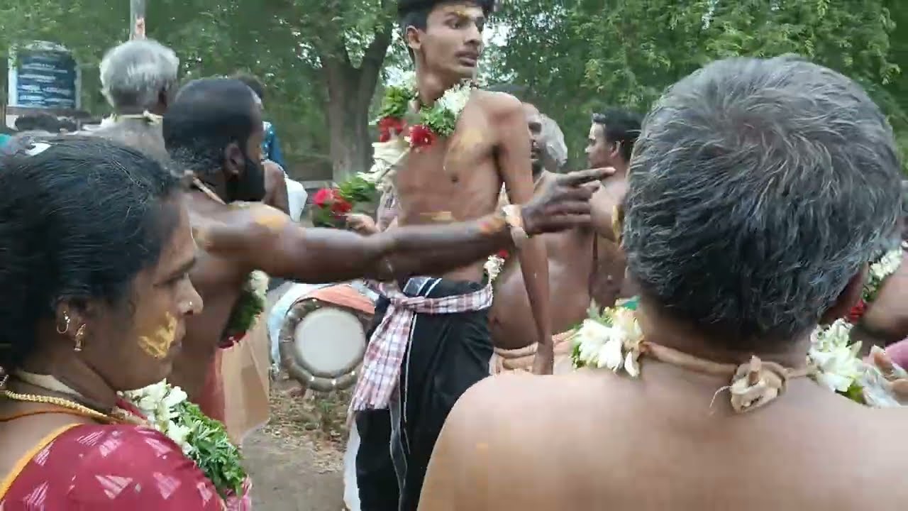 கருப்பச்சாமி ராக்காயி அம்மன் சாமி ஆட்டம் பனையனேந்தல் 2024