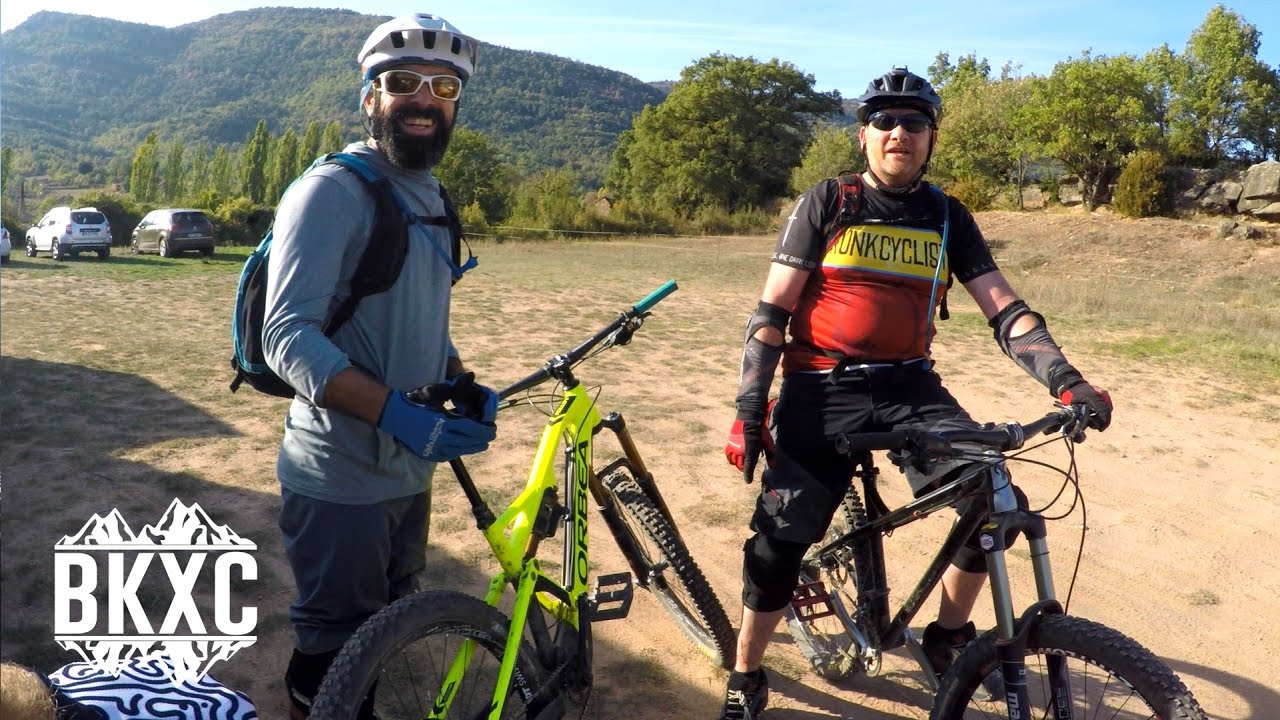 Mountain Biking near Nocito, Spain, with BasqueMTB