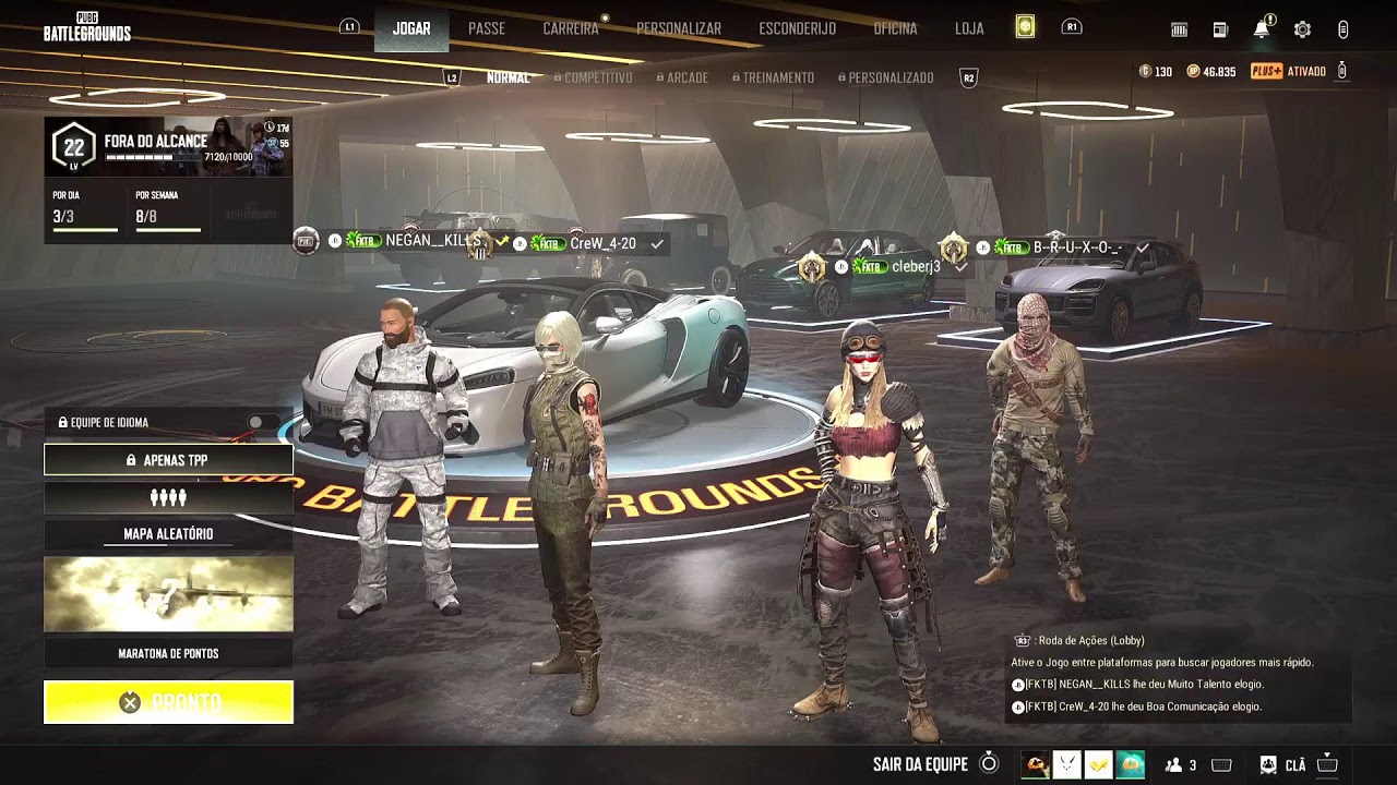 Pubg - ao Vivo no PS5 - 25/01/2026