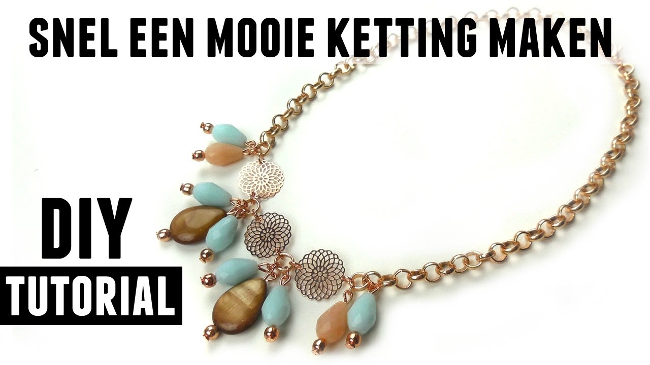 Snel Een Mooie Ketting Maken!