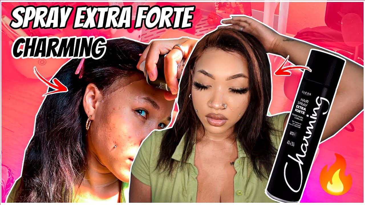 COLEI MINHA LACE COM FIXADOR EXTRA FORTE DA CHARMING | IZALU LACE FRONT