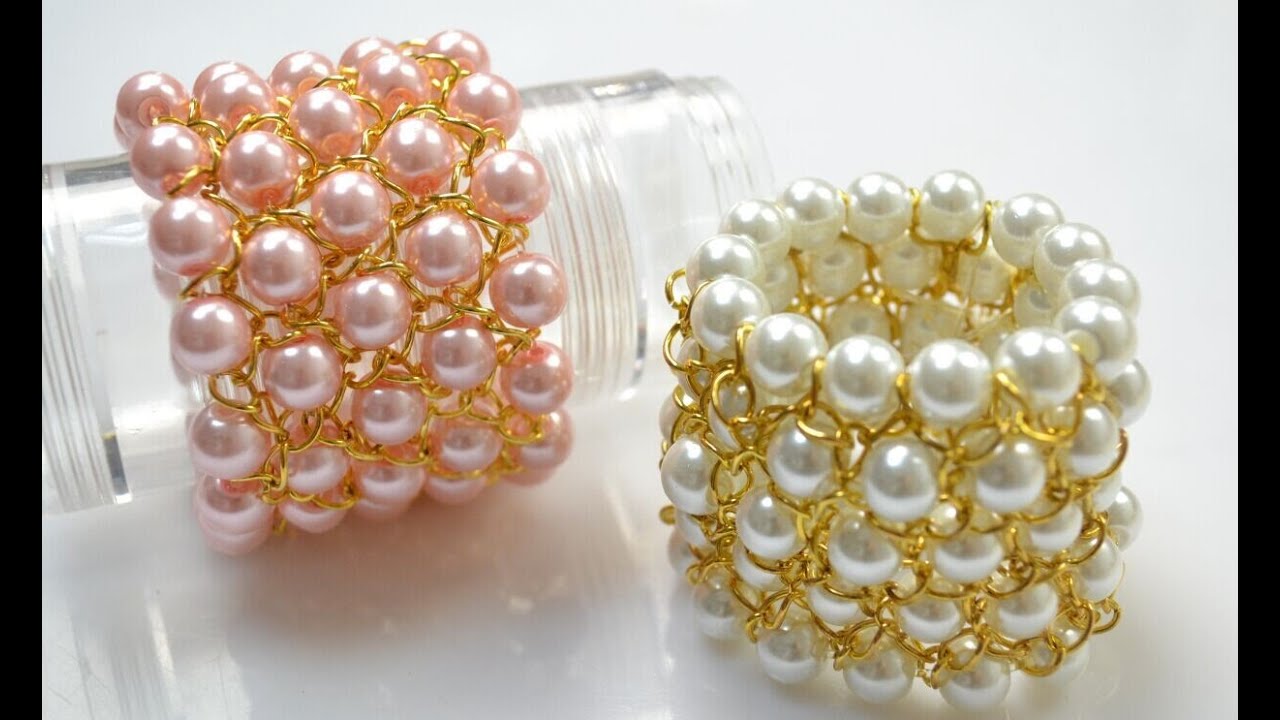 PandaHall Jewelry Making Tutorial Video--Make a Chain Bracelet with Pearl Beads for Bridesmaids