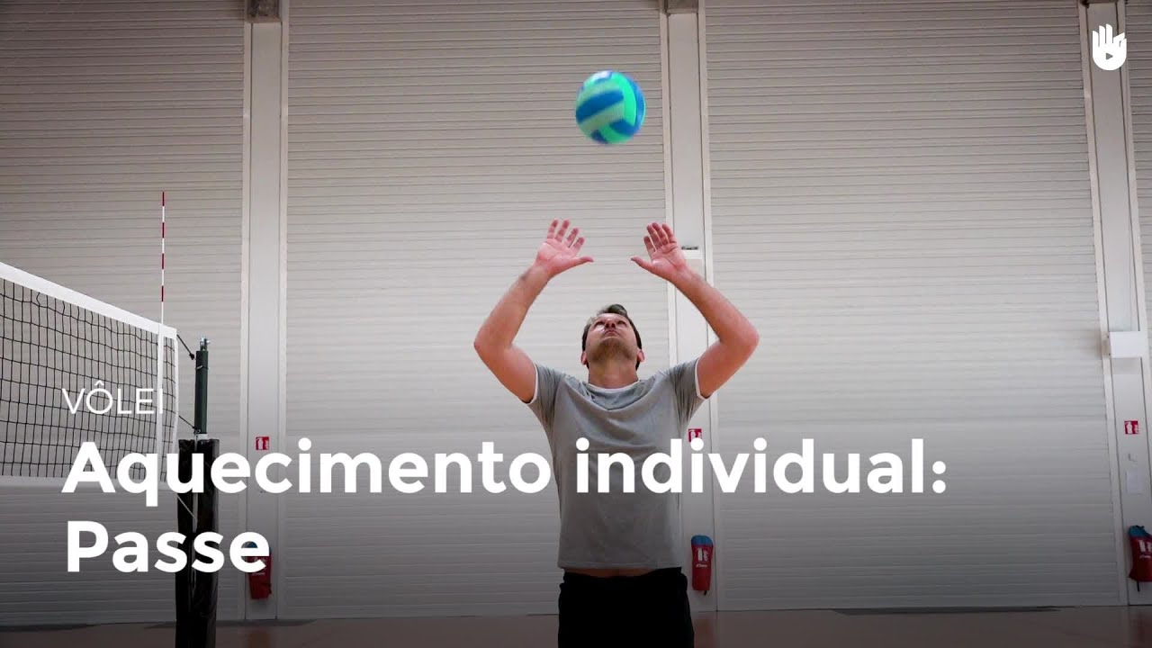Aquecimento individual: passe | Vôlei