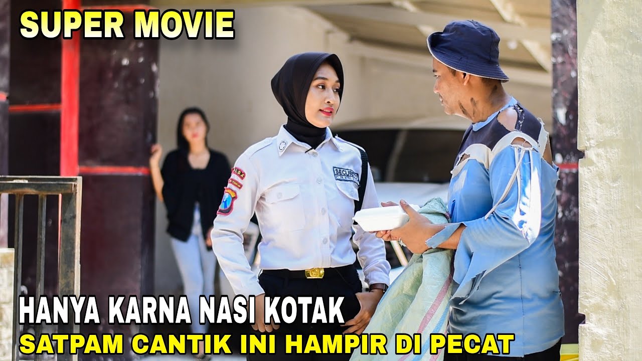 SATPAM CANTIK RELA HAMPIR DI PECAT KARNA MEMBERI NASI KOTAK KEPADA SEORANG PEMULUNG TAPI TERNYATA