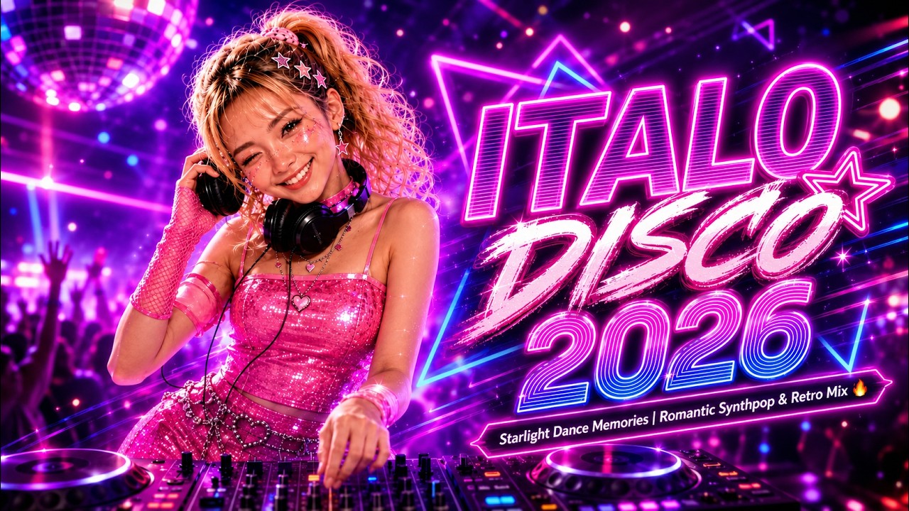 Italo Disco 2026 💃 Starlight Dance Memories | Romantic Synthpop & Retro Mix 🔥