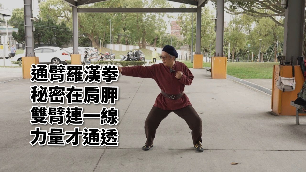 【20260228(02)】八卦拳砲拳是通臂羅漢拳演變的，通臂即兩條手臂靠肩夾骨串連成一直線，唯上下相連，左右撐開為通臂，八卦拳分八宮，看的是力量如何動作而不是招式形的動作，所以是很細膩的。