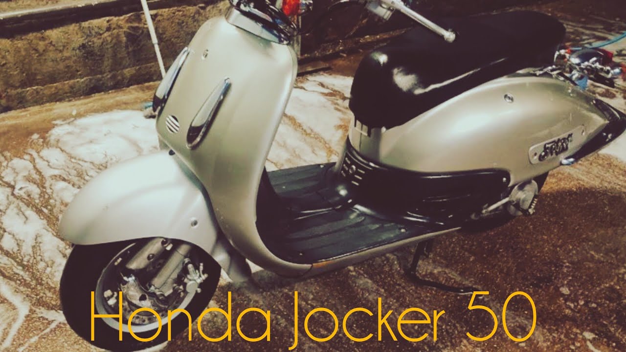 Запускаем свой старенький Honda Joker 50.