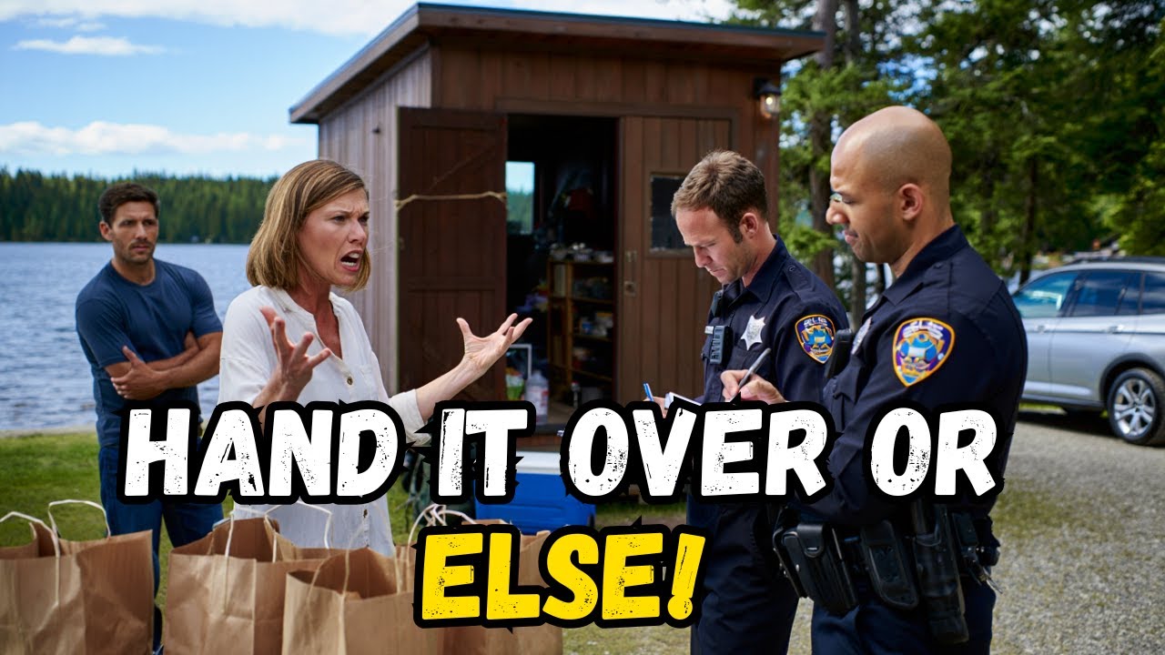 HOA Karen Called 911 Over My Cabin Supplies –Then Tried to Steal Them!