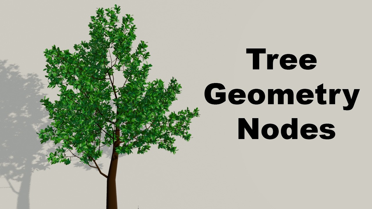 Tree Geometry Nodes Blender 5.0