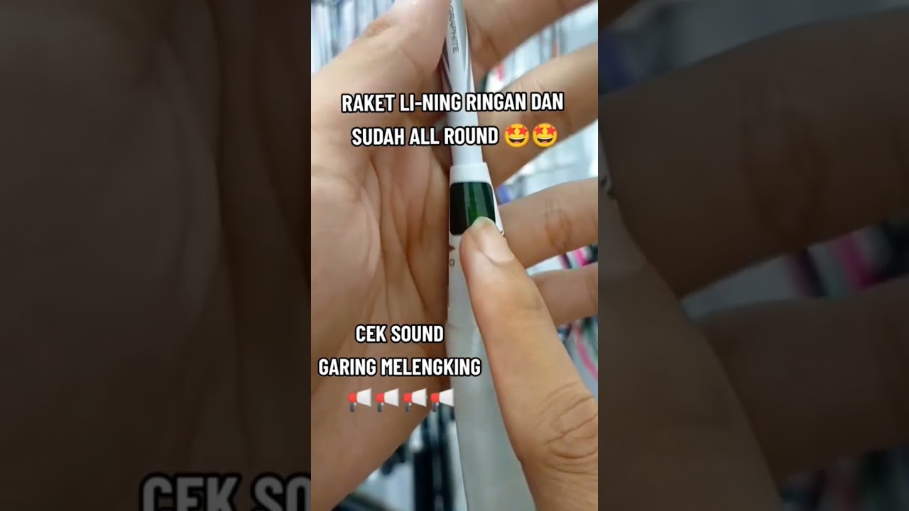 RAKET RINGAN DARI LI-NING . ALLROUND TERBAIK