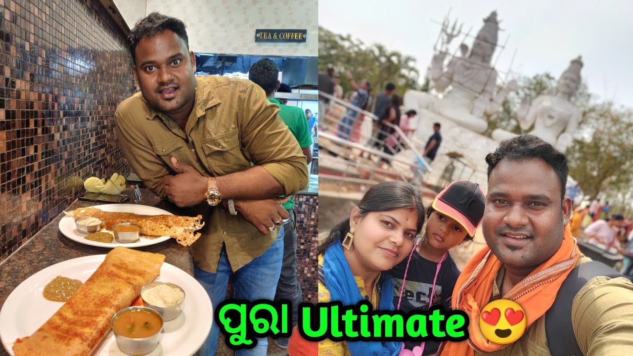 One Of Best Dosa in Vizag | Kailasagiri View 😳Basudev Vlogs